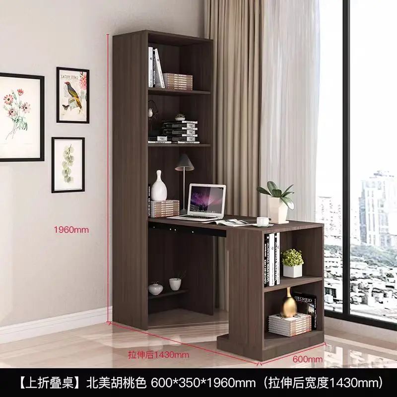 Стол для экономии места на заказ складной стол учебы и ноутбука с книжными