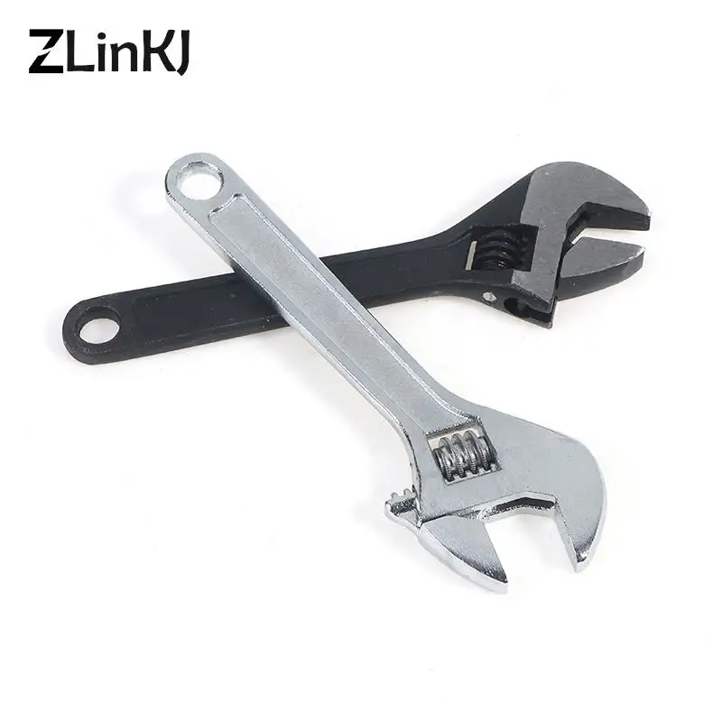 

1 шт. стальной 4-дюймовый гаечный ключ в виде обезьяны, мини-инструмент, раздвижной гаечный ключ