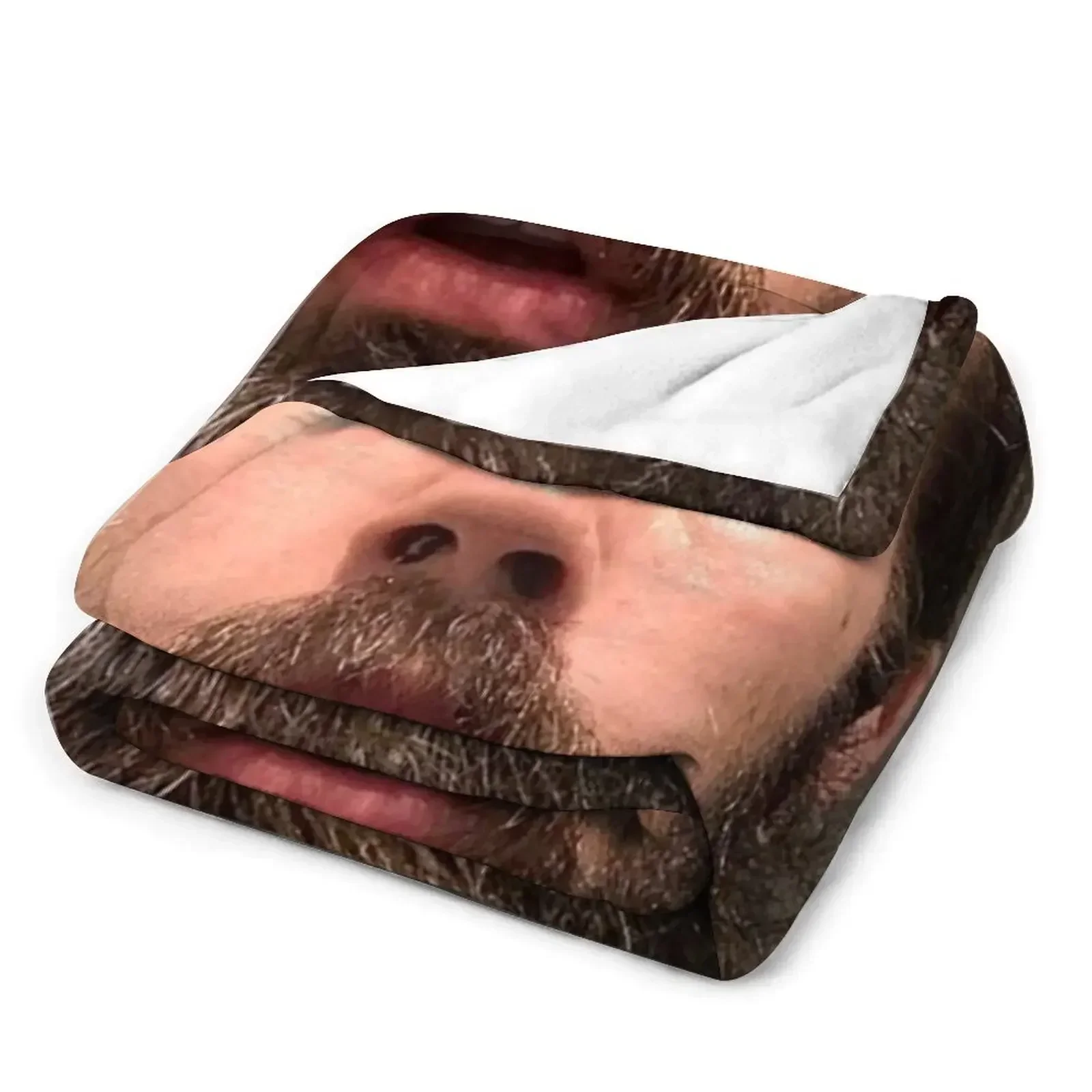 Одеяло Nick The Beard Mullen Свободное роскошное дизайнерское декоративное одеяло Мягкие