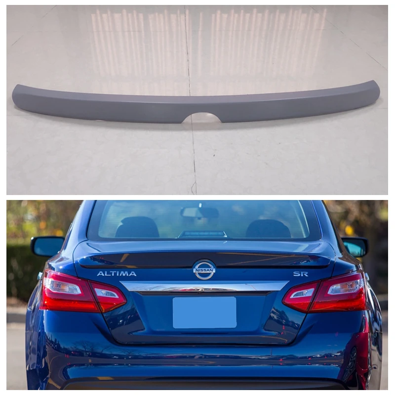 

Задний спойлер для багажника для Nissan Altima Teana 2016 2017 2018, материал АБС, цвет грунтовки, цвет автомобиля