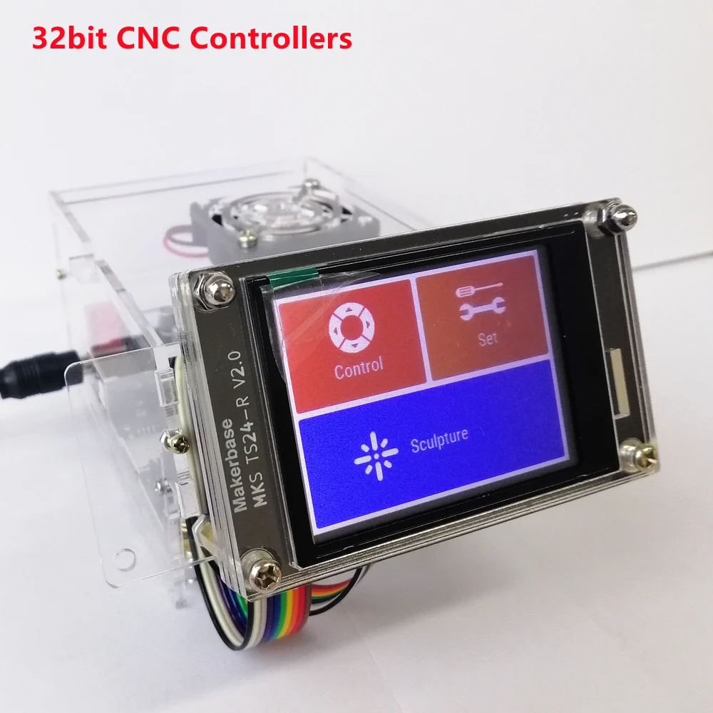 Grbl 32-битный ЧПУ щит ESP32 WIFI контроллер MKS DLC32 V2.1 автономная плата управления TS24