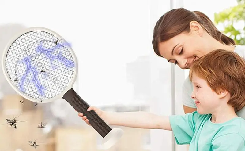 

Новая лампа-ловушка для комаров, аккумуляторная электрическая складная лампа-ловушка для комаров, с USB-зарядкой, для дома и спальни