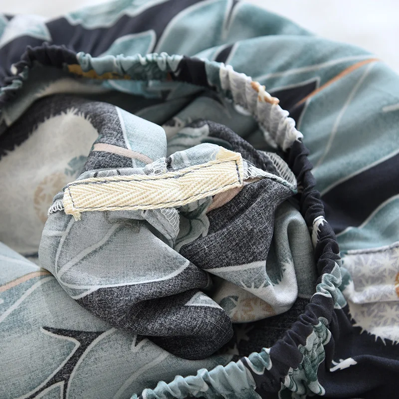 New Women's Pajamas Suit Viscose Fiber Home Service Cute Cartoon Dandelion Loose Plus Size Sleepwear Women Pyjamas