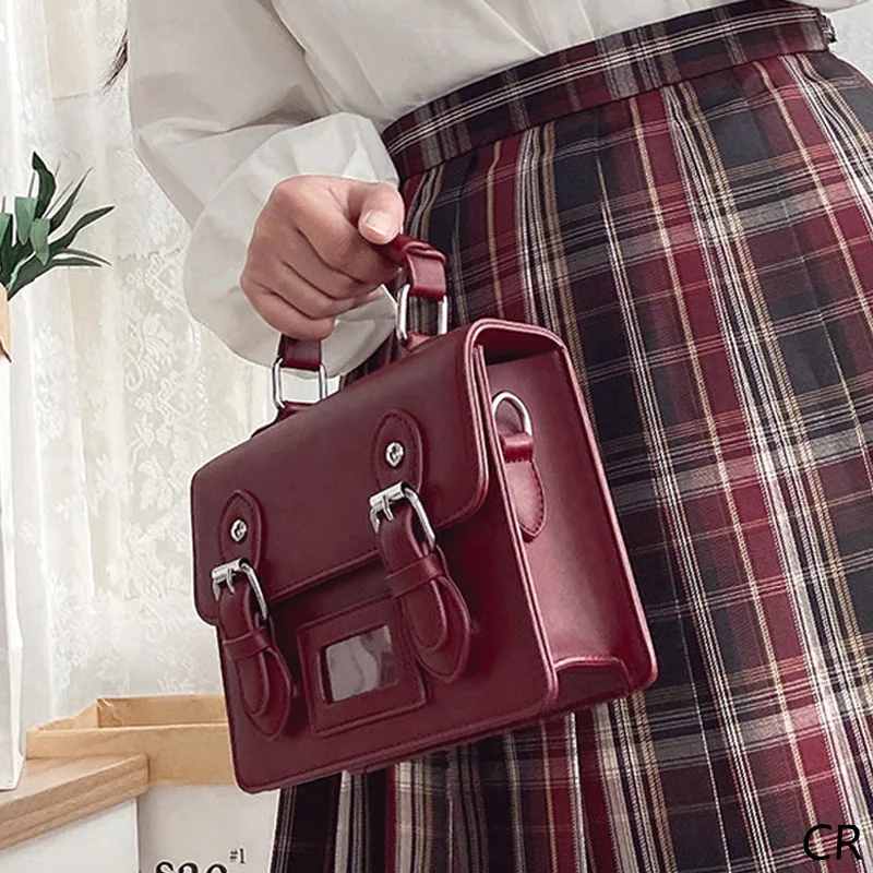 RetroJKUniform Сумка-портфель Осенне-зимняя портативная сумка-мессенджер для отдыха