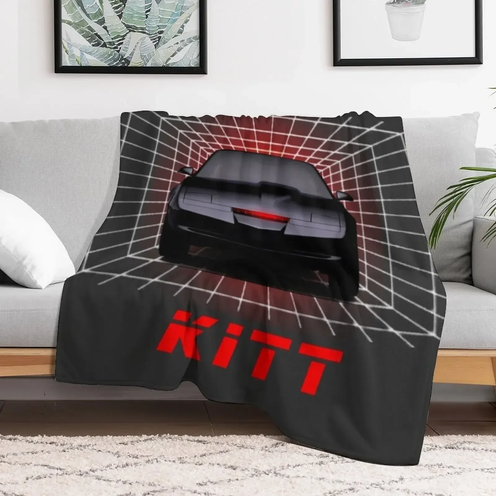 K2000 knight rider Throw Blanket Luxury Designer Shaggy Blankets