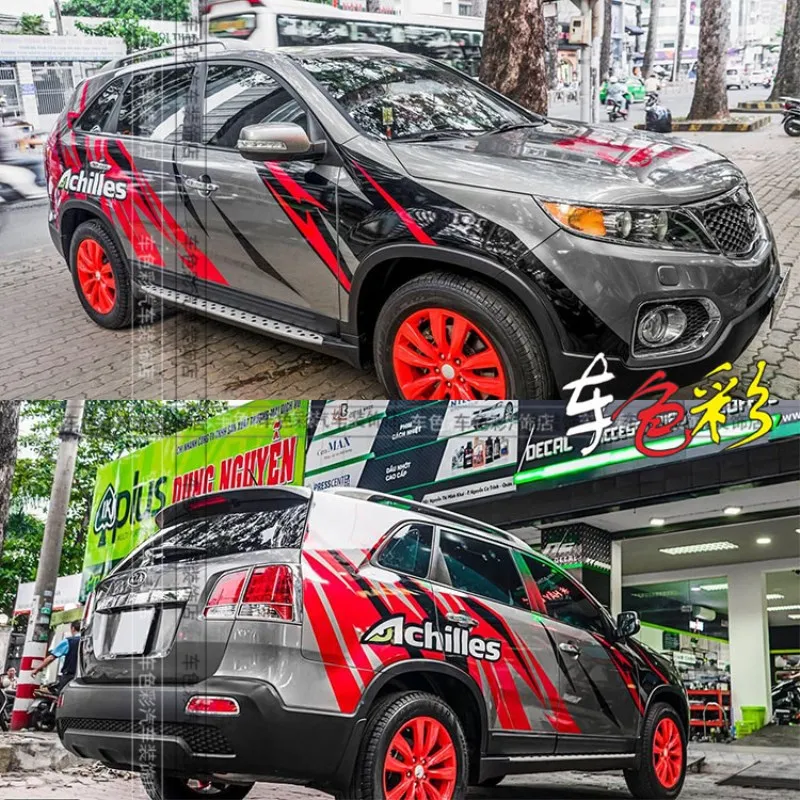 

New Car Stickers FOR Kia KX5 sportage Body Modification Custom Car Film Sports Decor Vinyl Car Decal Accessories