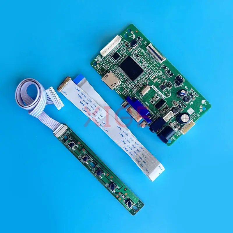 

LCD Monitor Controller Driver Board Fit LP156WH3 LP156WH4 EDP 30-Pin Laptop Screen 1366*768 DIY Kit 15.6" HDMI-Compatible VGA