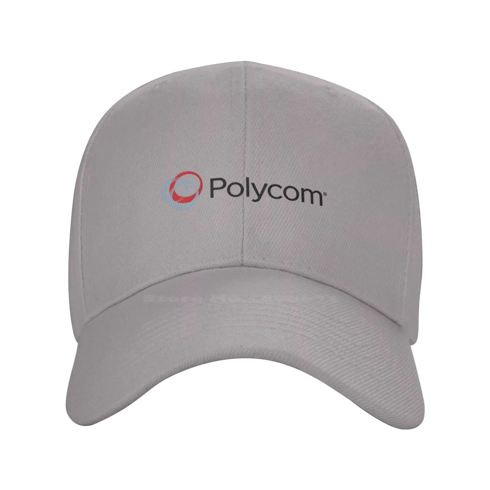 

Polycom Logo Printed Graphic Brand Logo High-quality Denim cap Knitted hat Baseball cap
