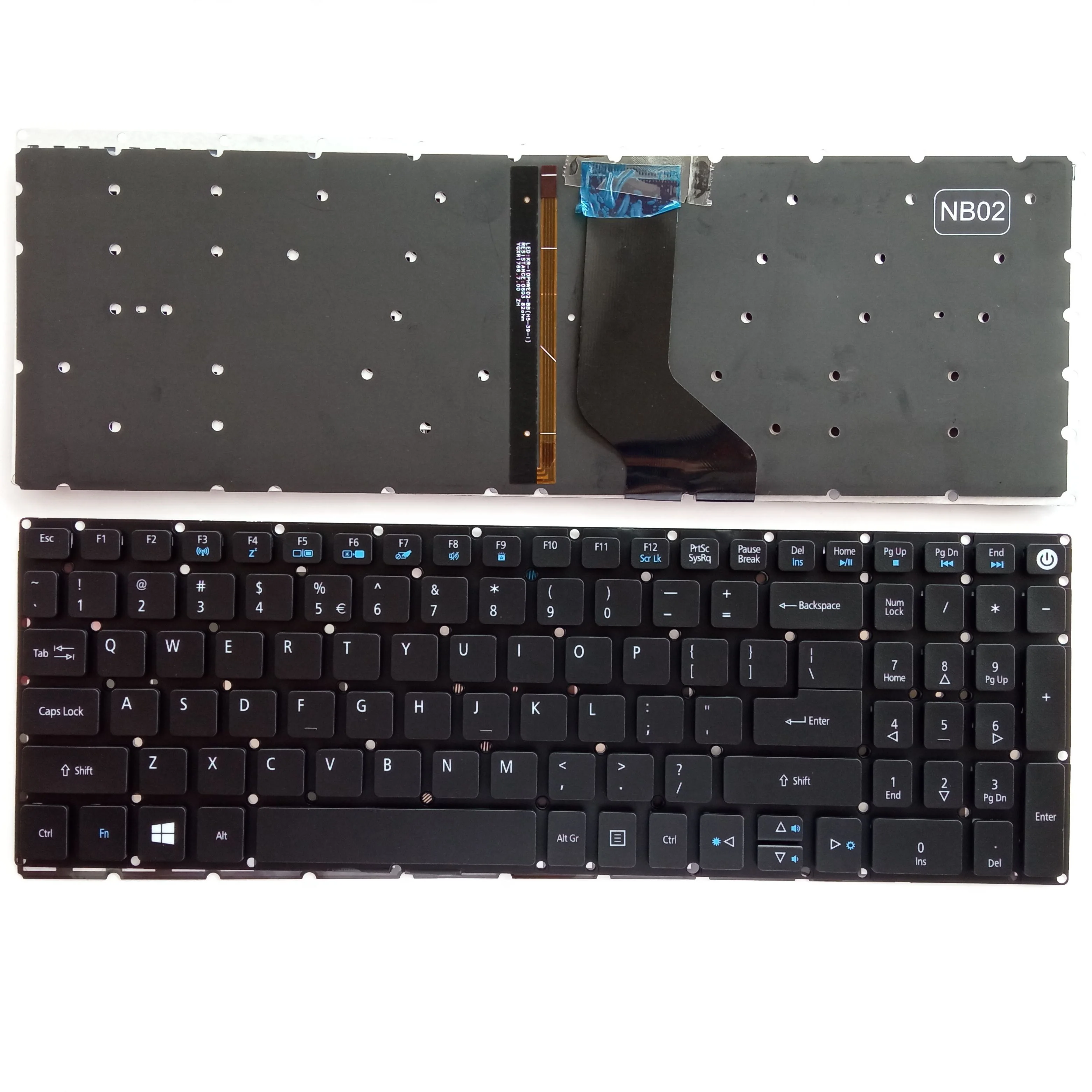 

NEW US keyboard for Acer Aspire E5-573 E5-573T E5-573TG E5-573G E5-722 US laptop keyboard with backlight