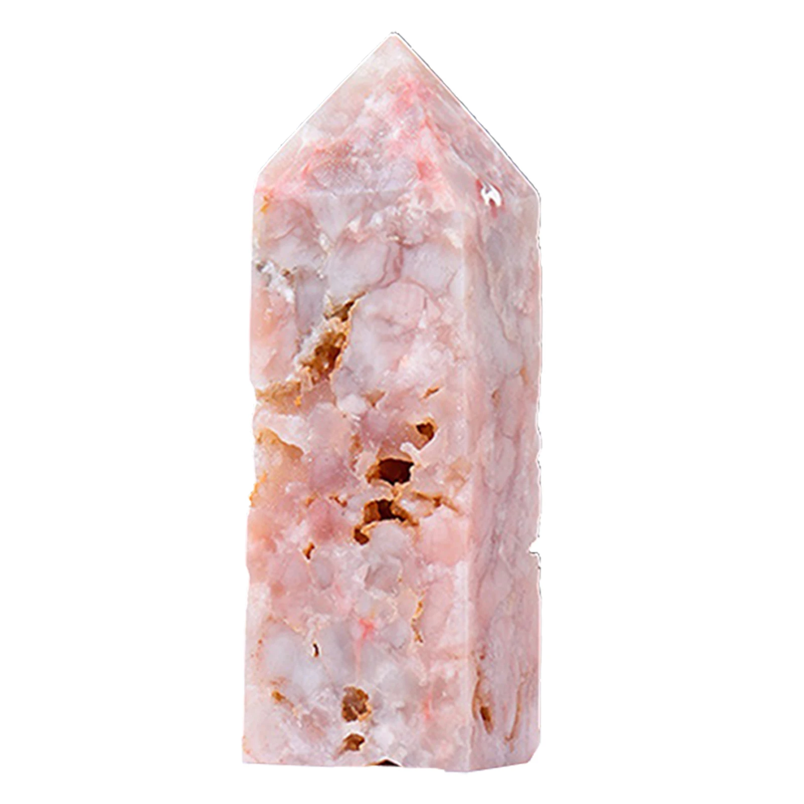

Agate Natural Crystal Healing Wands Natural Healing Crystal Point Obelisk For Reiki Healing Pink Agate Crystal Towers Raw Stones