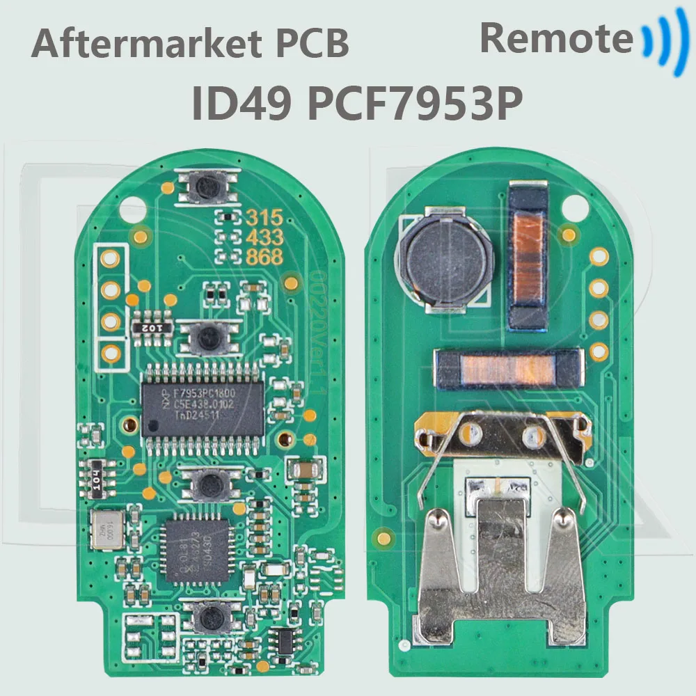 

DR CAS4 CAS4 + FEM BDC ID49 PCF7945P/PCF7953P Чип 315/433,9/868 МГц Автомобильный дистанционный ключ послепродажного обслуживания/OEM печатная плата для BMW 1 3 5 7 серии