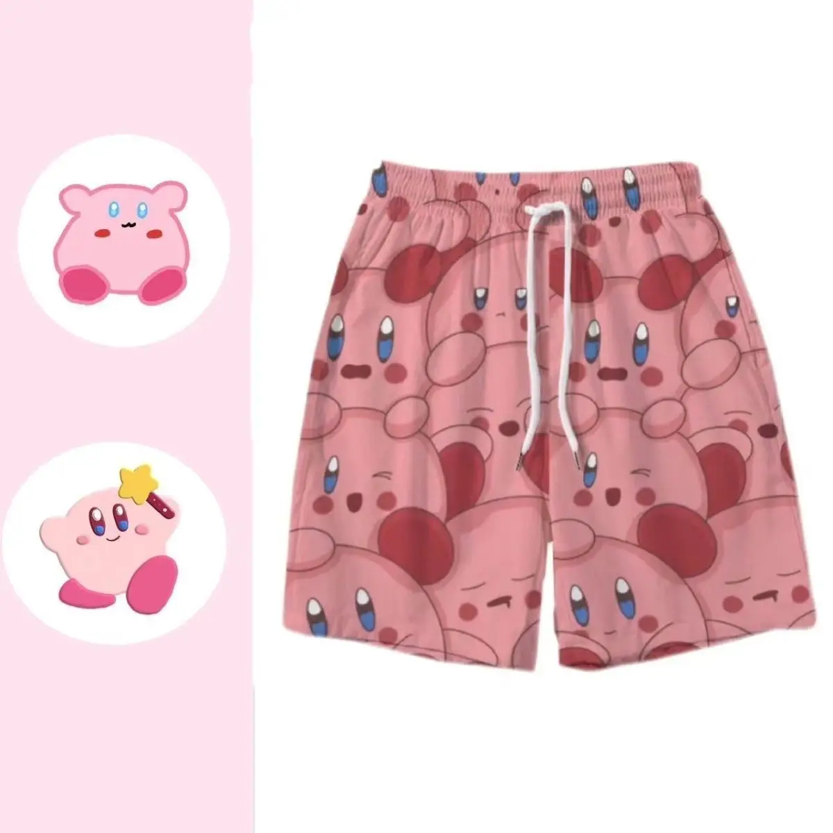 

Шорты серии Star Kirby-это Пляжные штаны для влюбленных и Свободные повседневные пижамы