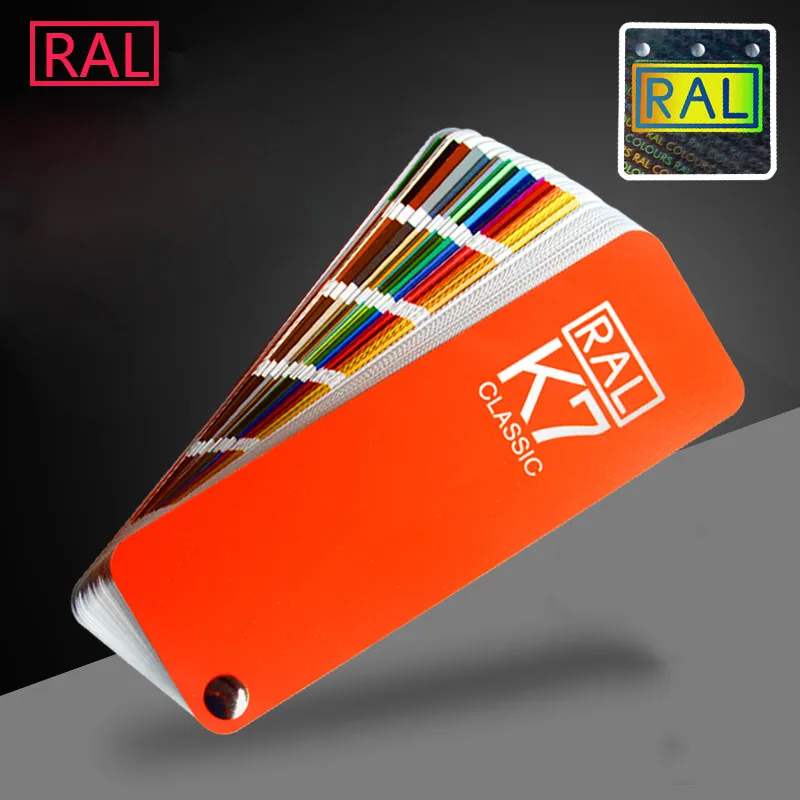 

Бесплатная доставка, Германия, RAL K7, международный стандарт, цветная карта raul-краска, цветная карта
