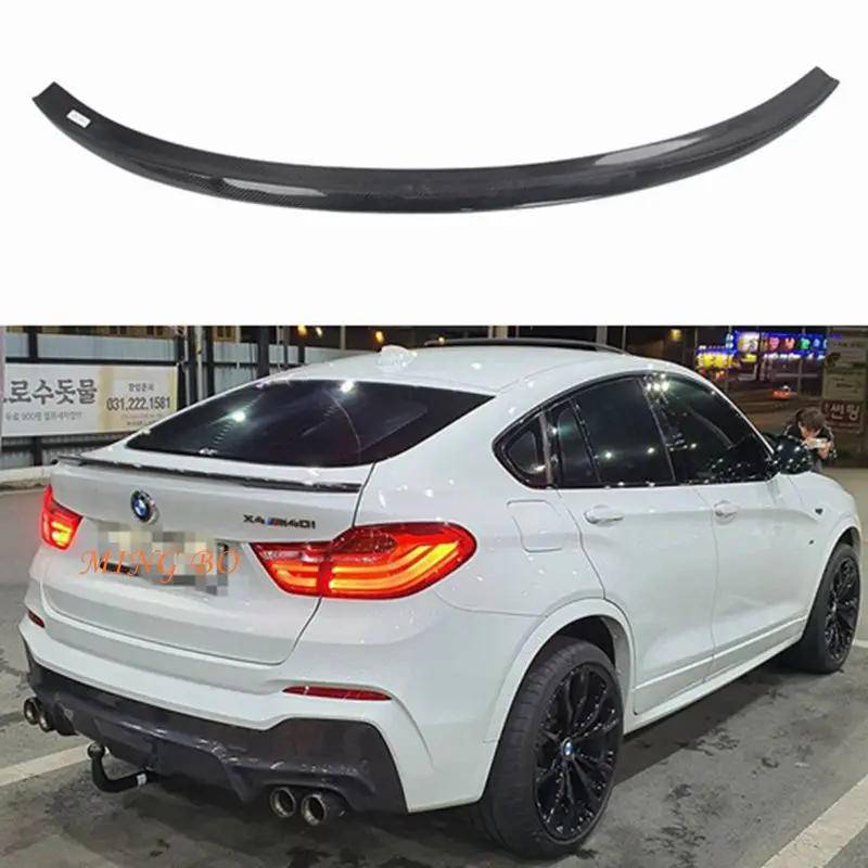 

FOR BMW X4 F26 MP Style Carbon fiber Rear Spoiler Trunk wing 2014 2015 2016 2017 2018 FRP Forged carbon
