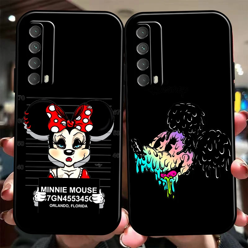 

Disney Mickey Mouse Cartoon Phone Case For Huawei Honor 7A 7X 8 8X 8C 9 V9 9A 9X 9 Lite 9X Lite Funda Liquid Silicon Carcasa