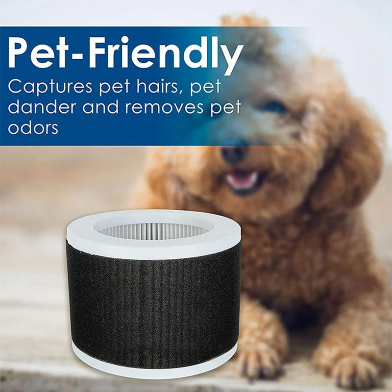 4 шт. детали HEPA-фильтра для очистителя воздуха аксессуары KOIOS MOOKA EPI810 HEPA-фильтр