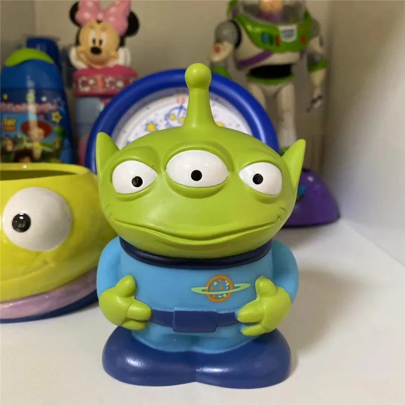 

Детская экшн-фигурка инопланетянина, игрушки из мультфильма Disney, копилка инопланетянина, монетница, фигурка, модель игрушек, 5,5 дюйма