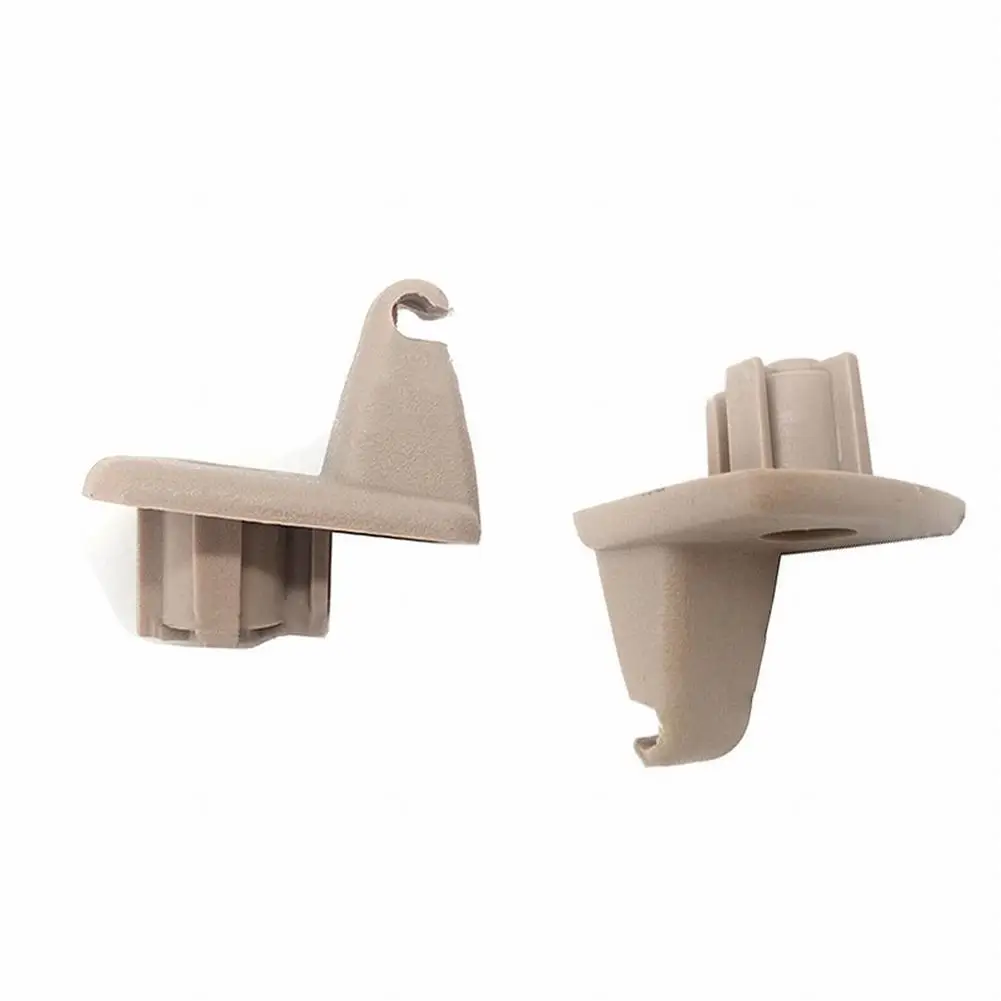 

1PC 1EJ51BD1AA Plastic Sun Visor Clip Hook Holder For Dodge Magnum Charger 300 300C 2005-2009