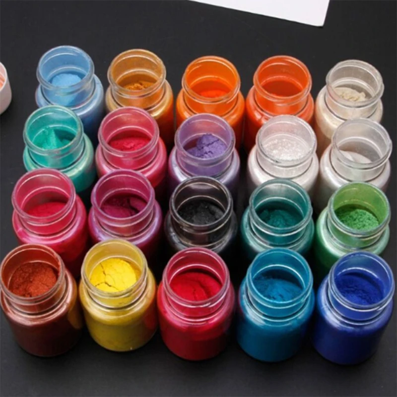 

Q81D Pearl Mica Pigment Powder Suitable for Resin Arts and Crafts Projects Lip Gloss Nails Bath Bombs Slime for DIY Crafts
