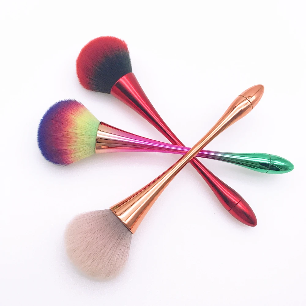 

9 Styles Nail Art Dust Brush For Manicure Beauty Brush Blush Powder Brushes Fashion Gel Nail Accessories Nail Material Tools