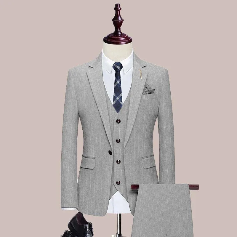 

Индивидуальный пошив, свадебное платье для жениха, блейзер, брюки, деловой стиль, высококачественное классическое платье, брюки