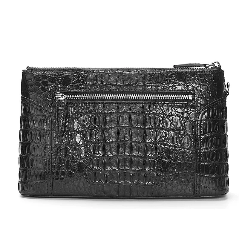 New Design Men Luxury Briefcases Large Capacity Fashion Messenger Bags Genuine Leather Handbag Leisure Underarm Business Bag