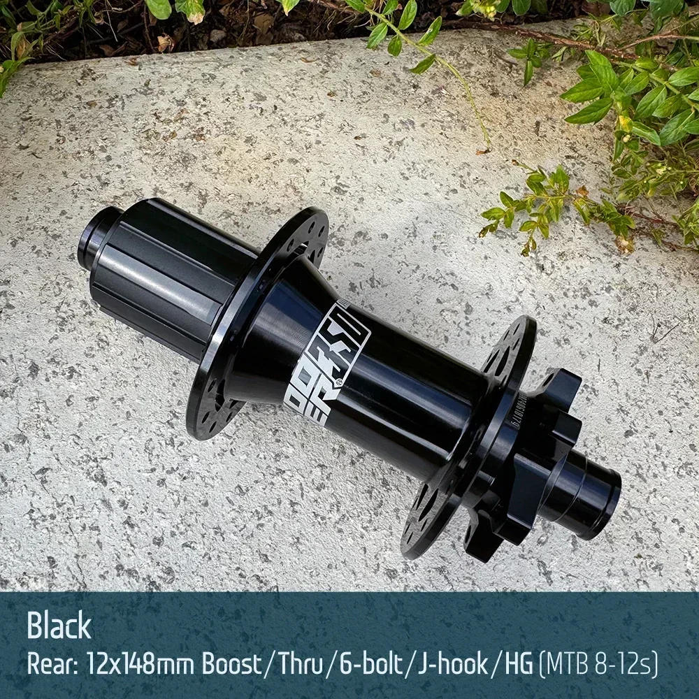 Фото Велосипедная втулка Koozer 350 MTB HG XD MS 10 11 12s CR-MO, стальная ось, 32 отверстия, 5x135QR/5x141QR/12x142/12x148 мм, аксессуары для велосипеда THRU №4
