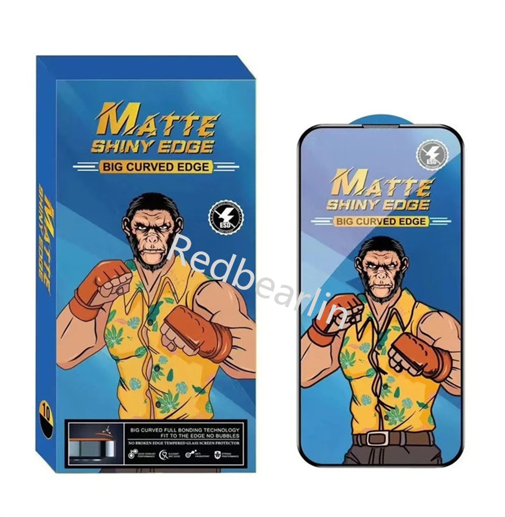 10pcs ESD ANTI-STATIC Anti Spy Matte Privacy Screen Protector Tempered Film Guard For IPhone x xr xs max 11 12 13 14 Pro max