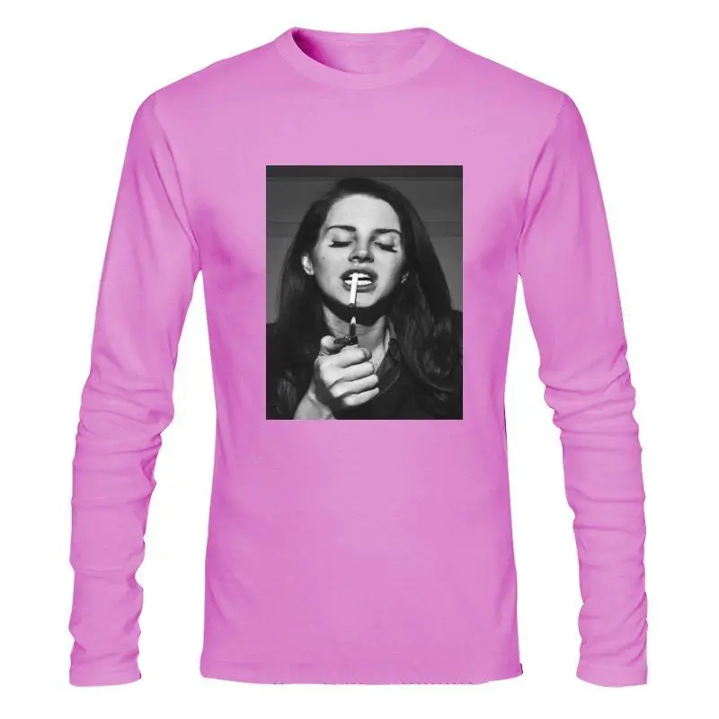 

Мужская одежда 2022, новая эстетика Ланы Дель Рей, сексуальная крутая Повседневная забавная рубашка с принтом, Белый Топ, футболка высокого ка...