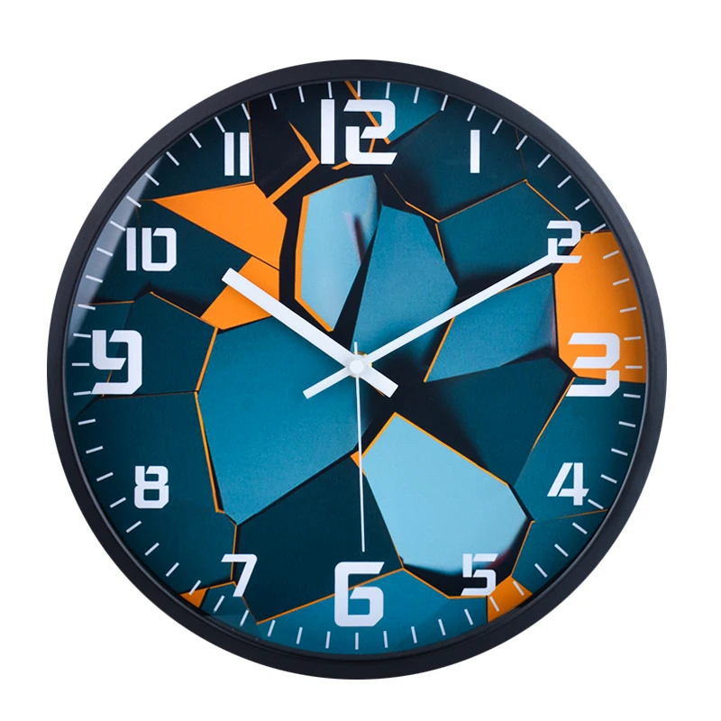 

Living Room Metal Wall Clock Large Modern Minimalist Atmosphere Wall Watch Mechanism Bedroom Silent Wallclock Reloj Decor SC388