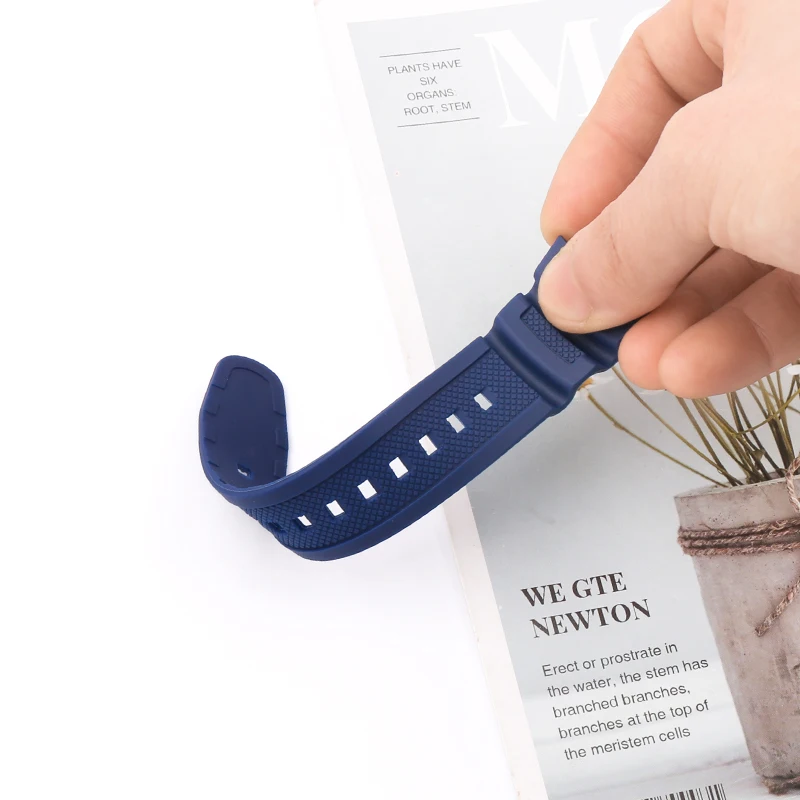 Watch accessories Nylon watch strap For Casio AE-1200 AEQ-110W MRW-200 W-735 SGW-300H W-S200H W-800H F-108 W218 Resin watch band