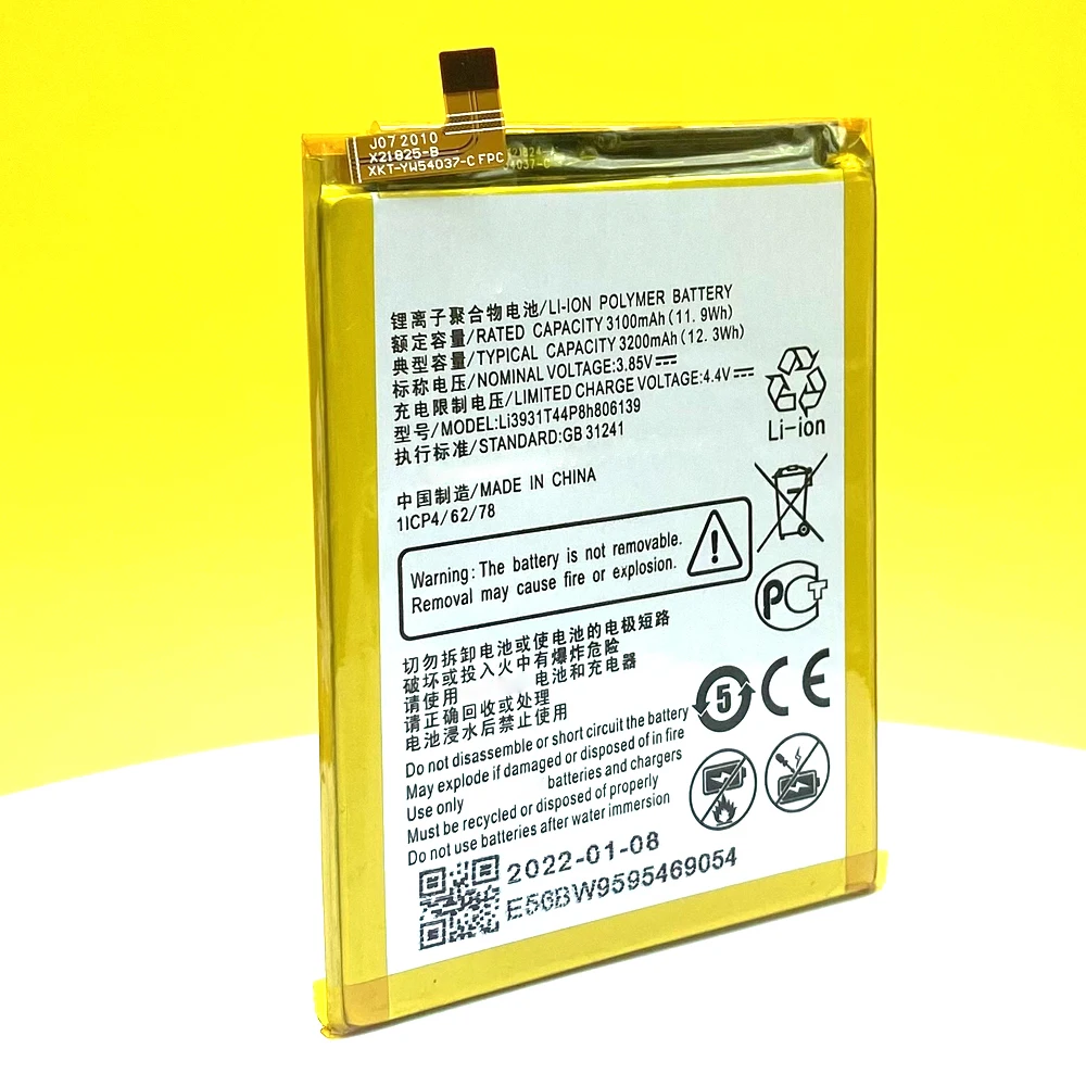 Новый аккумулятор 3200 мАч Li3931T44P8h806139 для ZTE Blade V9 V10 /V9Vita  /V10Vita /A7 Vita /A4 /A5 2020 /A7 2019 мобильный телефон