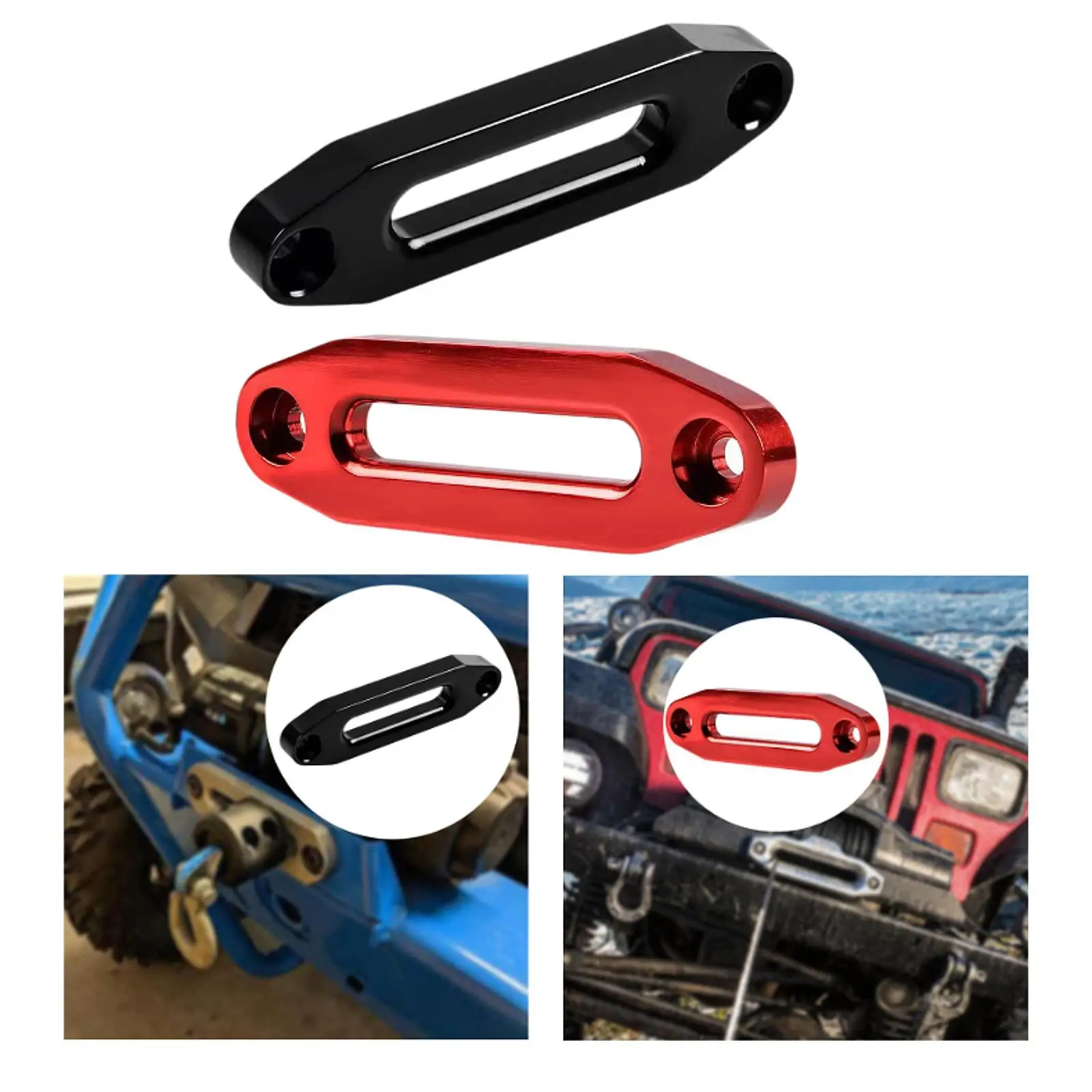 Универсальная лебедка Fairlead 124 мм для синтетических направляющих тросов лебедки