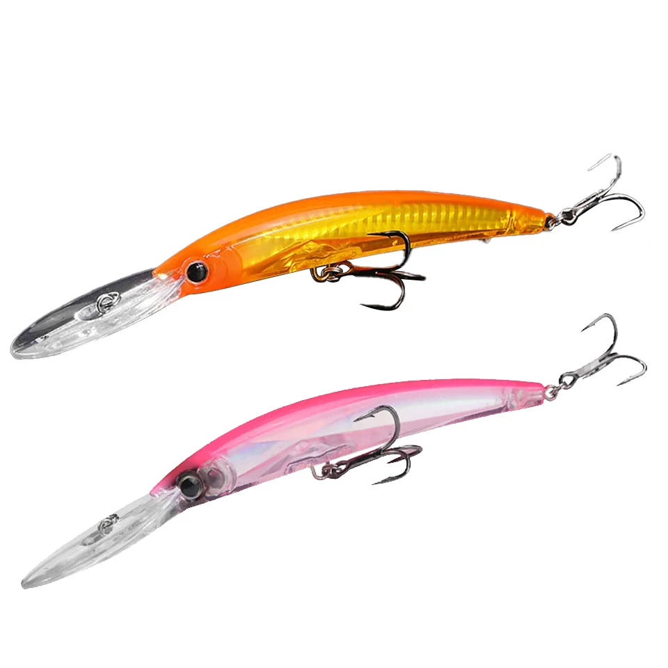 

Плавающие рыболовные приманки Deep Diver в виде гольяна, искусственные рыболовные приманки 180 мм, 25 г, 3D внутренние лазерные жесткие приманки, приманка, воблеры для окуня