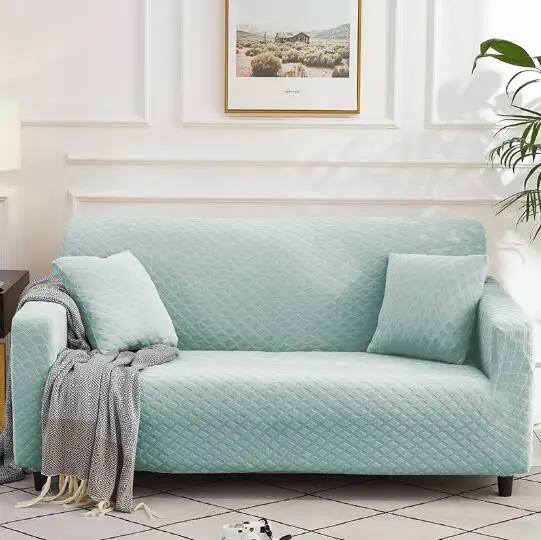 

Solid Four Seasons Universal Sofa Cover Elastic All Inclusive Sofa Cover Dust Proof Sofa Cushion_AN176