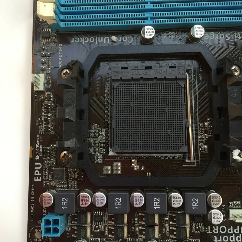 Материнская плата для настольного компьютера ASUS Micro ATX 760G Socket AM3 + DDR3 - купить по