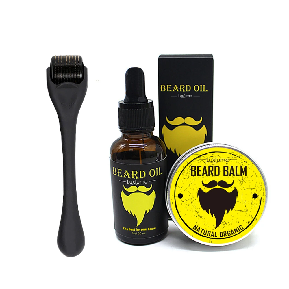 

Javemay Beard Growth Serum Balm for Thickness for Bearded Men Organic Beard Growth Serum Activator Hair Oil for Fast Hair Growth