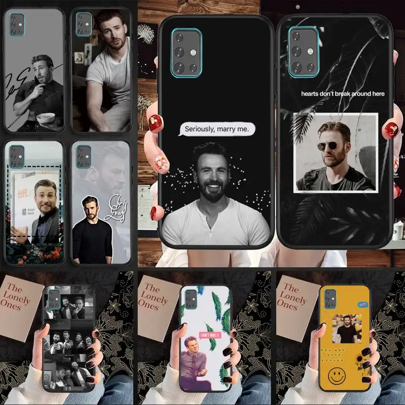 

Чехол для телефона с изображением Криса Эванса для Huawei Mate 40 30 20X 20 10 9 Pro Lite