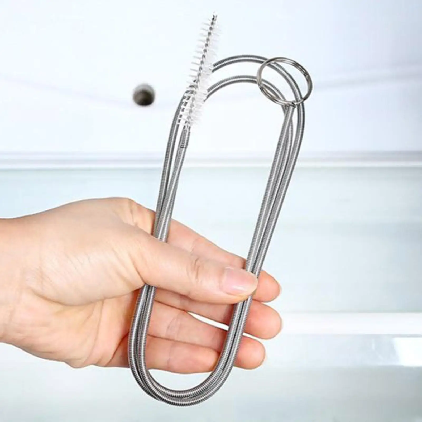 

Car Drain Dredge Cleaning Scrub Brush Cleaning Brush For Cleaning Refrigerator Drain Pipe For Car Sunroof Drain Pipe E0F9