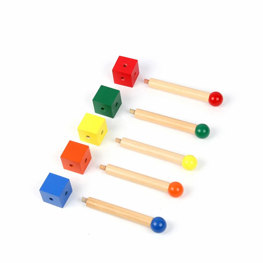

Montessori Materials Sensory Toys Color Sorting Game Kids Learning Toys Educational Teaching Aid Children Gift C64Y