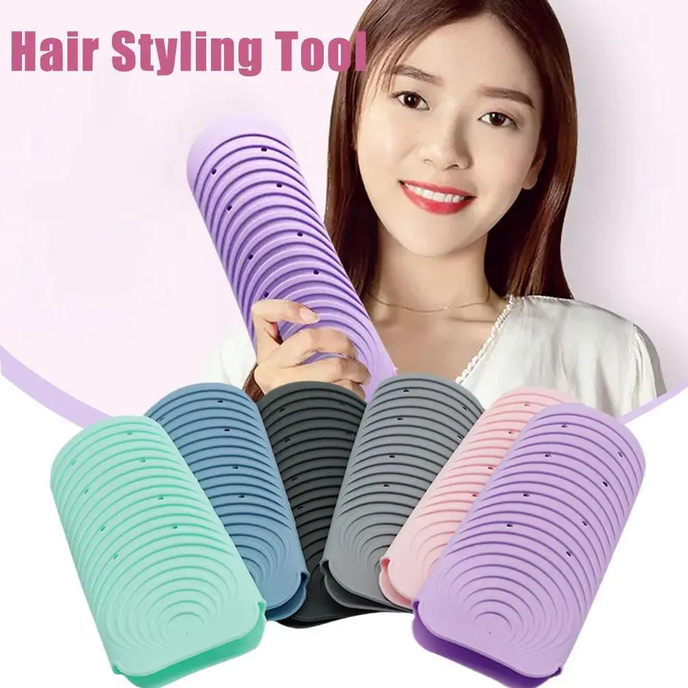

Heat Resistant Hair Straightener Silicone Mat For Curling Iron Hair Styling Tool Non-Slip Flat Iron Mats Travel Mat Pouch J6Q2