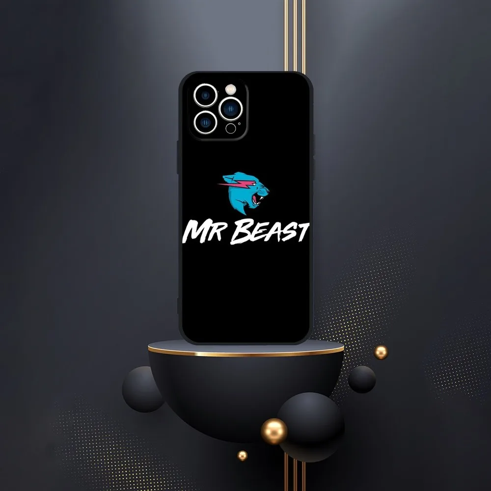 Чехол для телефона Mr B-Beast Game iPhone 16 15 14 13 12 Pro Max 11 7 8 Plus XR XS противоударный