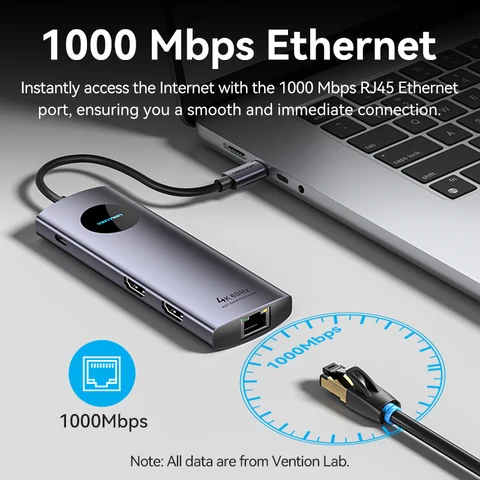 Vention 10-в-1 USB-C док-станция