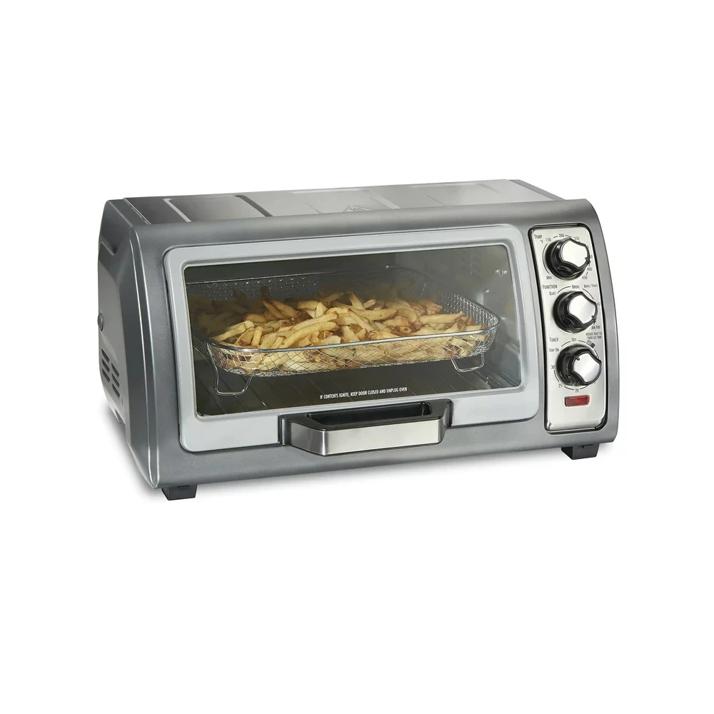 

Sure Crisp Air Fryer Toaster Oven, 6 , Stainless Steel, 31523
