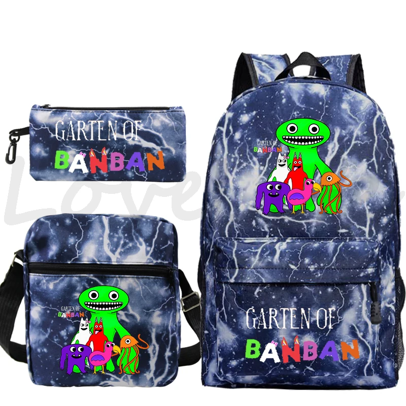 Рюкзак с игровым принтом Garten of BanBan 3 шт./компл. повседневная сумка для книг