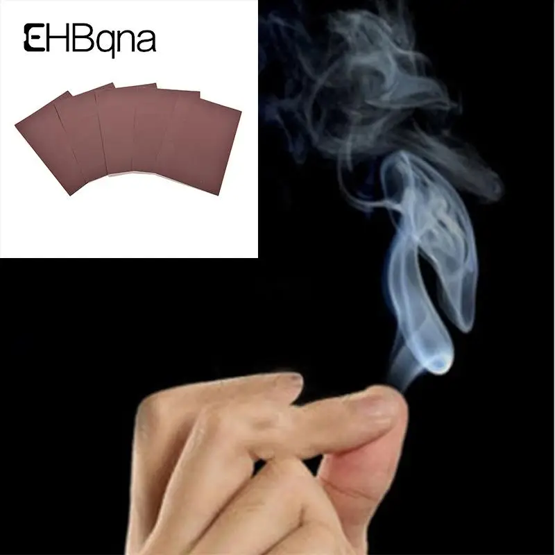 

1pcs Funny Magic Smoke From Finger Tips Mysterious Magic Trick Props Hand Rub Smoke Empty Out Of Smog Super Cool Play Magie
