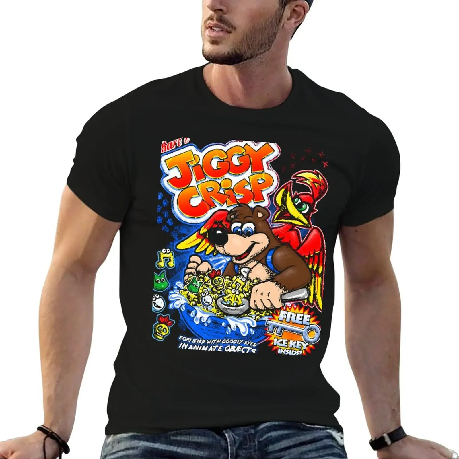 Jiggy Crisp футболка хлопок
