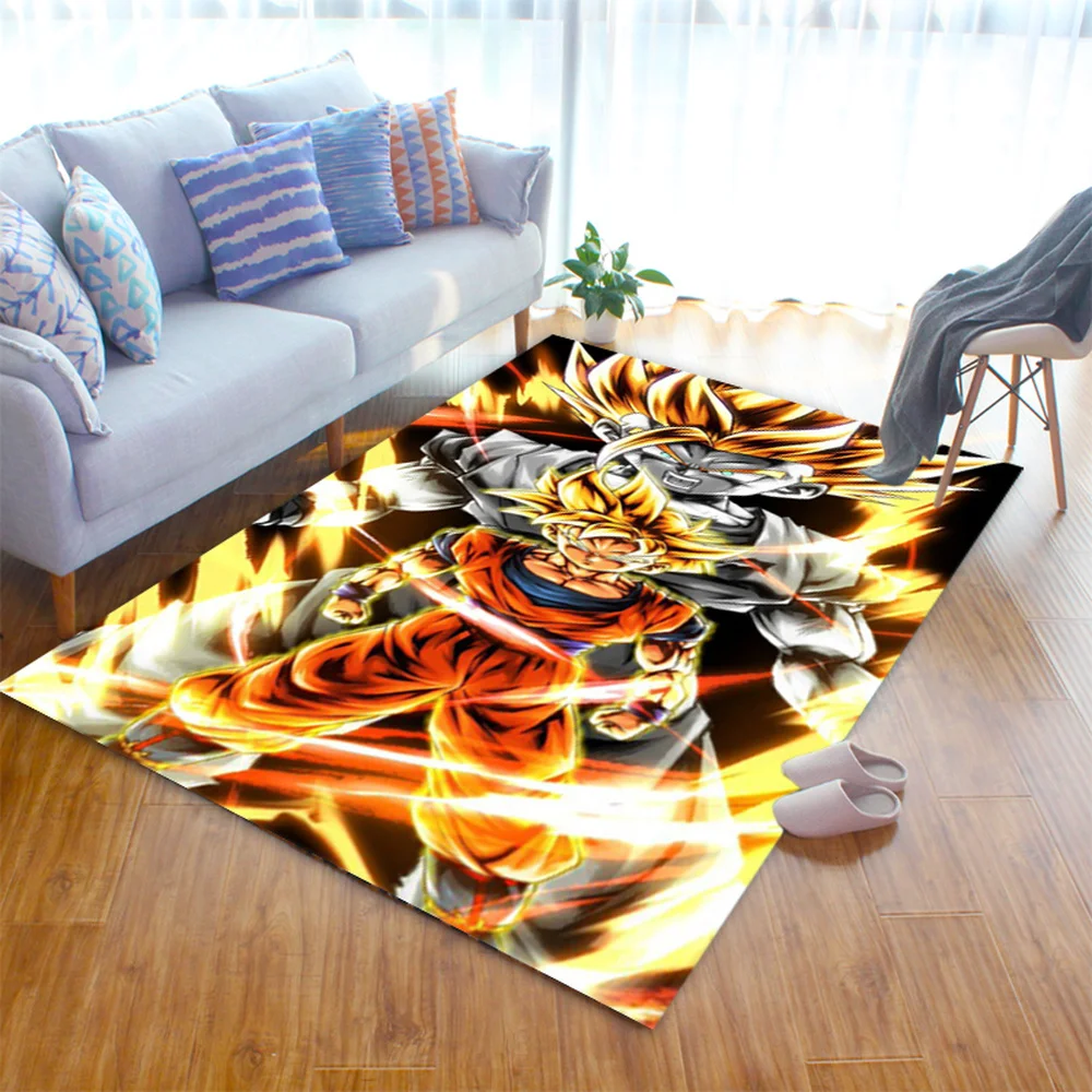CLOOCL серия аниме шар дракона 3D Печатный ковер большой для гостиной спальни ванной