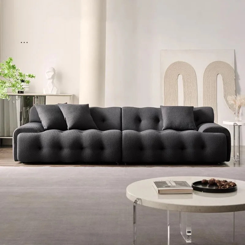 

Modern Lazy Living Room Sofas Puffs Corner Lounge Theater Nordic Couch Italiano Designer Mobili Per La Casa Home Furniture DWH