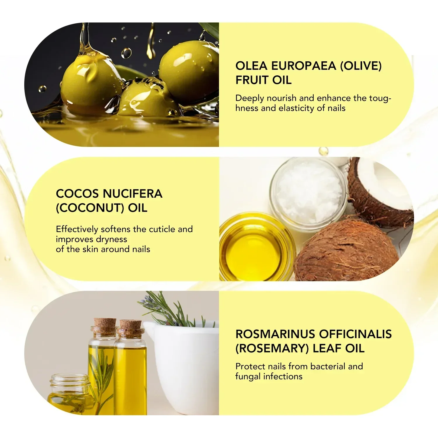 Wzmocnienie paznokci Rozwiązanie odżywcze Naprawa pielęgnacji stóp